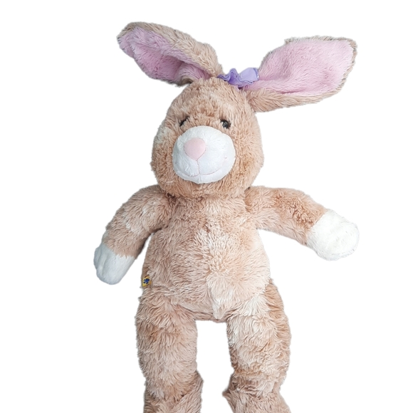 Build A Bear BABW 18" TALKING Bunny Rabbit Floppy Ears Cottontail Easter Plush - Picture 1 of 7